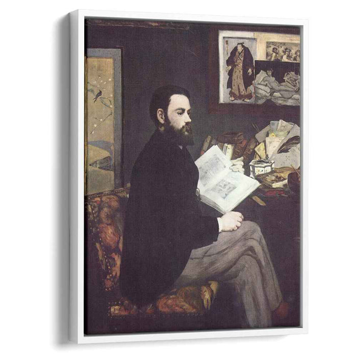Portrait of Emile Zola (1868) by Edouard Manet