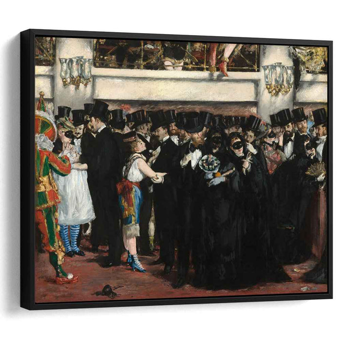 The Masked Ball at the Opera (1873) by Edouard Manet