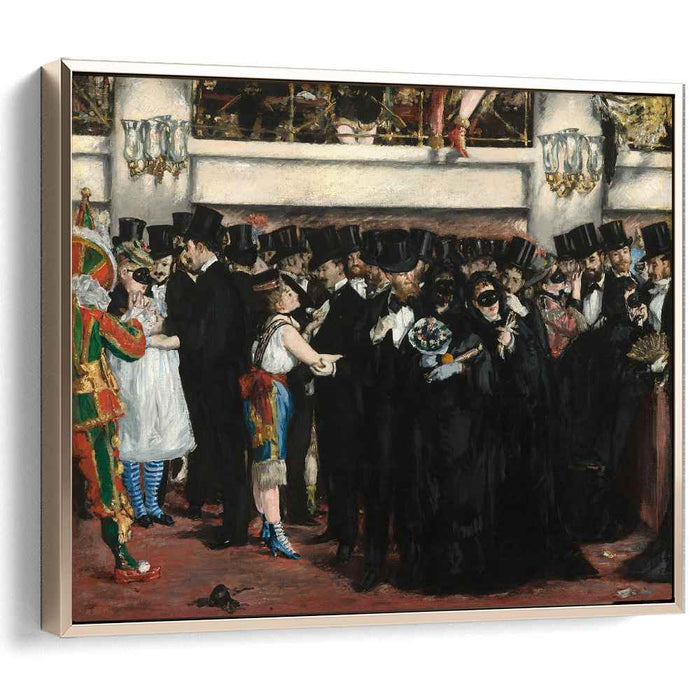 The Masked Ball at the Opera (1873) by Edouard Manet