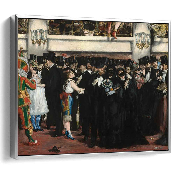 The Masked Ball at the Opera (1873) by Edouard Manet