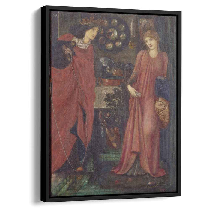 Fair Rosamond and Queen Eleonor (1861) by Edward Burne-Jones