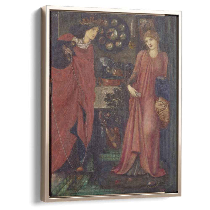 Fair Rosamond and Queen Eleonor (1861) by Edward Burne-Jones