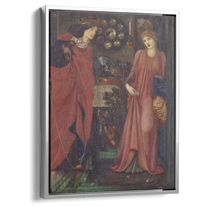 Fair Rosamond and Queen Eleonor (1861) by Edward Burne-Jones