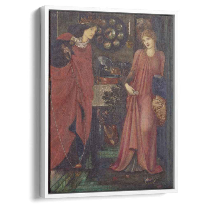 Fair Rosamond and Queen Eleonor (1861) by Edward Burne-Jones