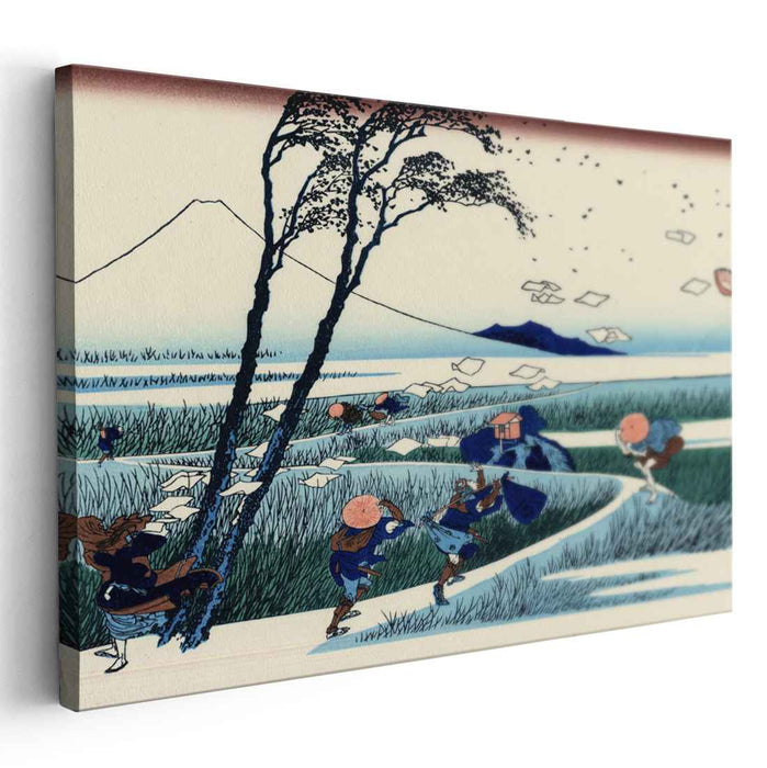 Ejiri in the Suruga province (1832) by Katsushika Hokusai