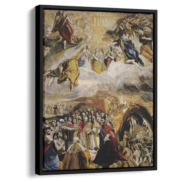 The Adoration of the Name of Jesus (1580) by El Greco