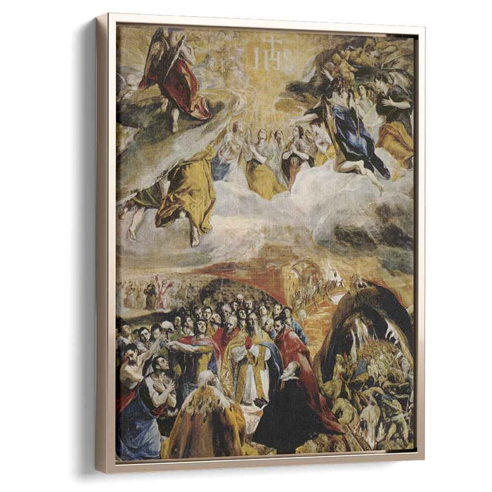 The Adoration of the Name of Jesus (1580) by El Greco