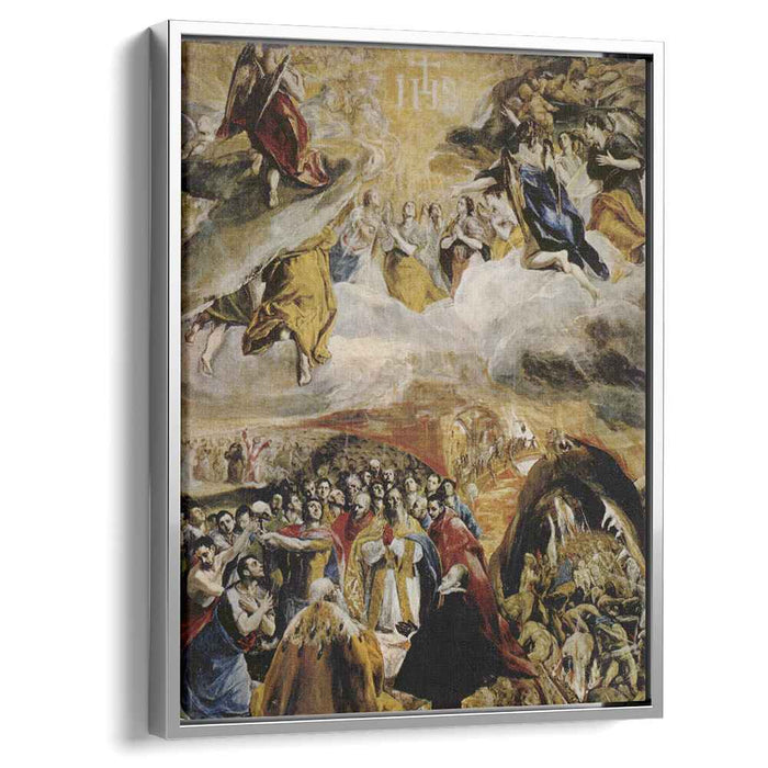 The Adoration of the Name of Jesus (1580) by El Greco