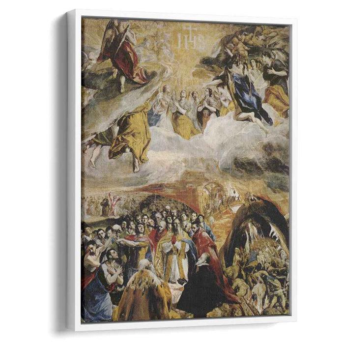 The Adoration of the Name of Jesus (1580) by El Greco