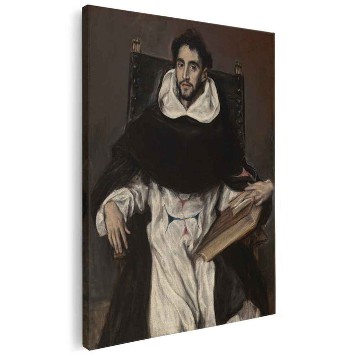 Portrait of Fray Hortensio Felix Paravicino (1609) by El Greco