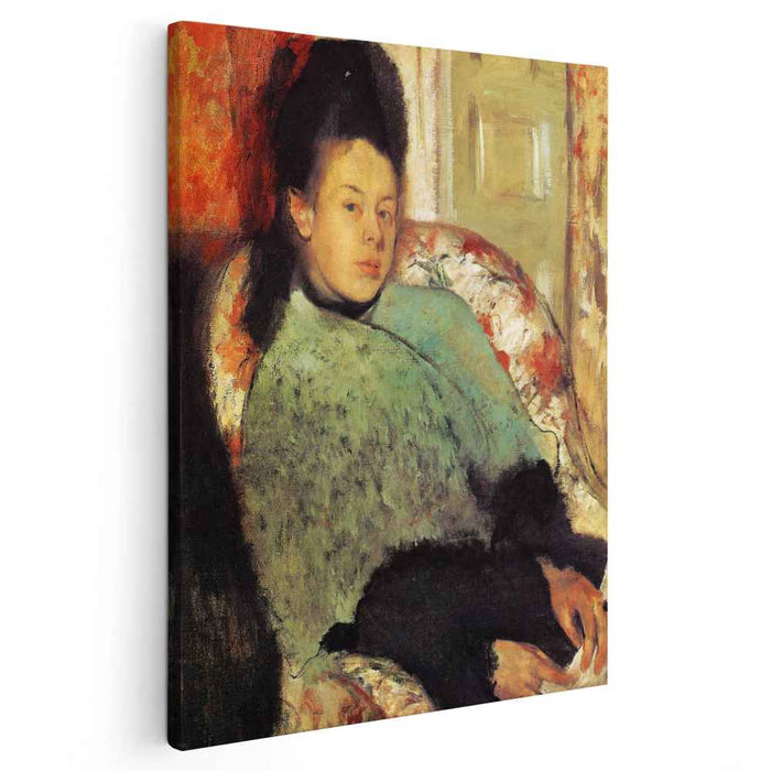 Elena Carafa (1874) by Edgar Degas