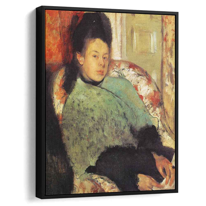 Elena Carafa (1874) by Edgar Degas