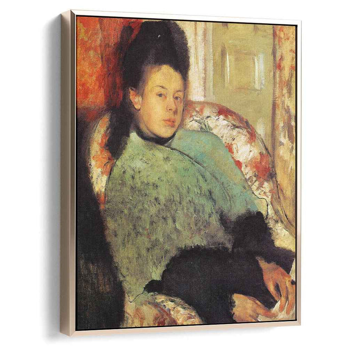 Elena Carafa (1874) by Edgar Degas