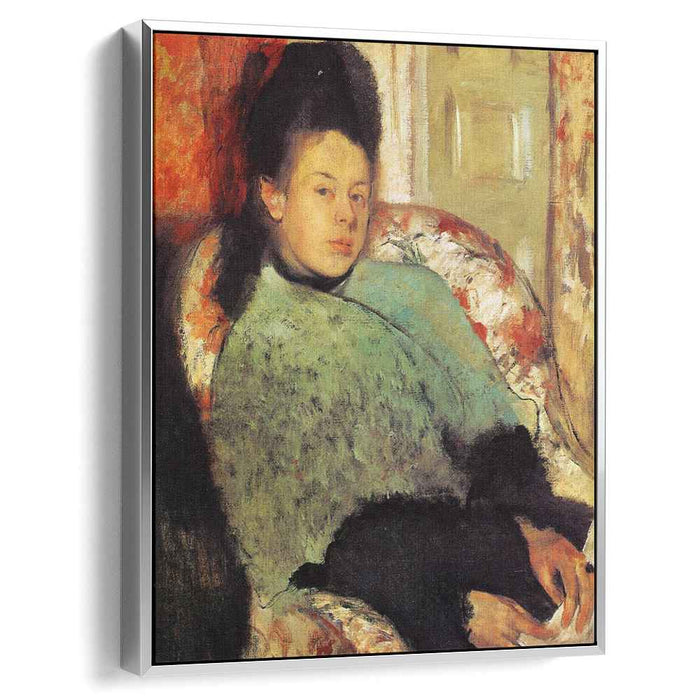 Elena Carafa (1874) by Edgar Degas