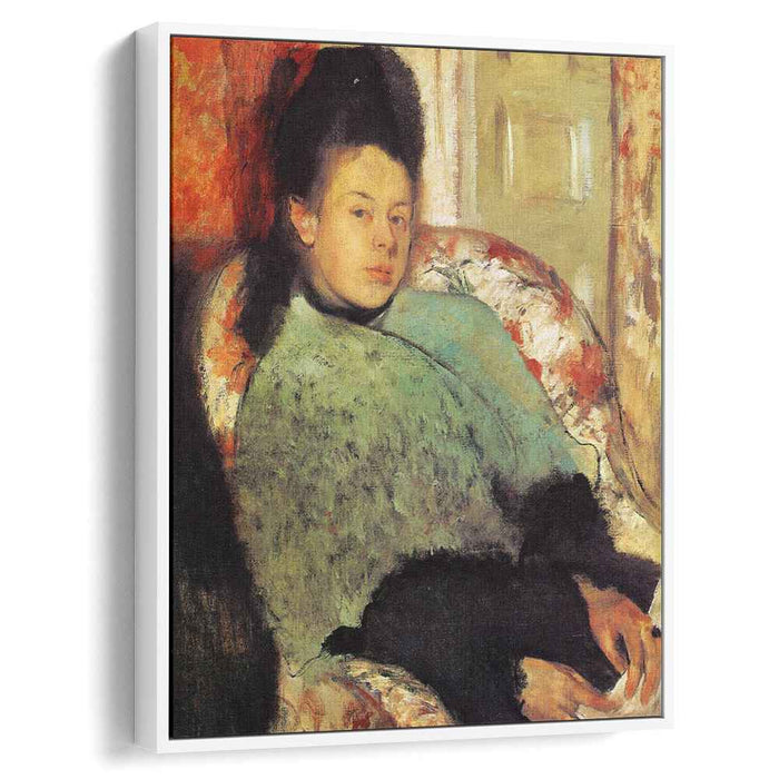Elena Carafa (1874) by Edgar Degas