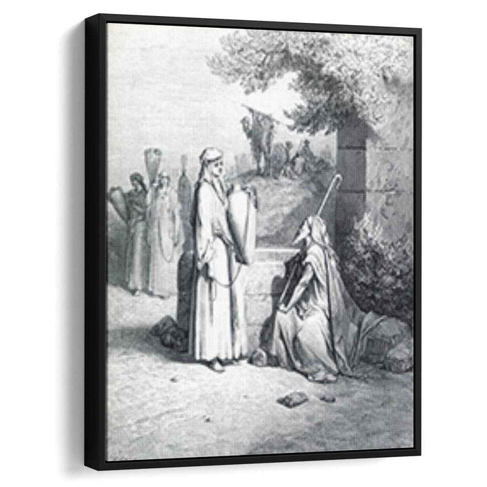 Eliezer and Rebekah by Gustave Dore
