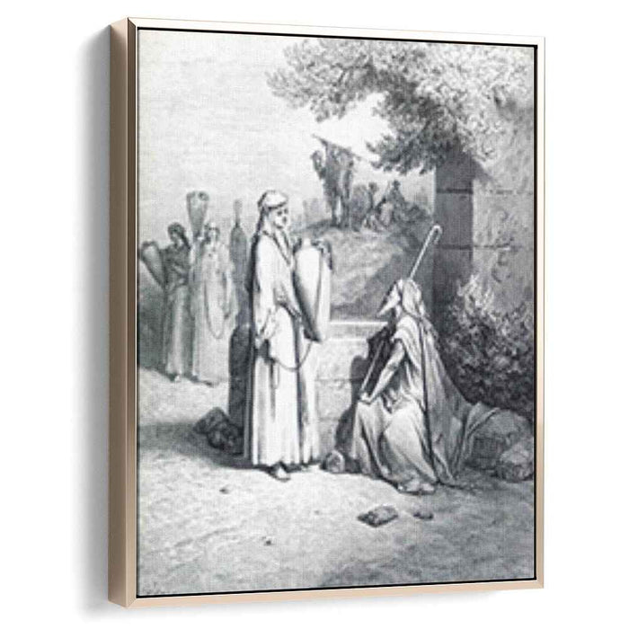 Eliezer and Rebekah by Gustave Dore