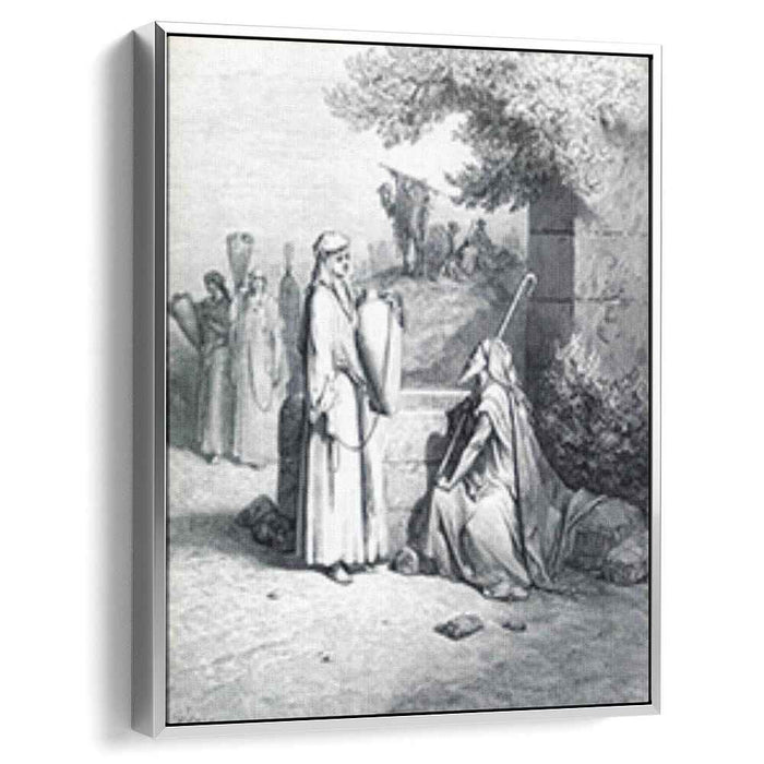 Eliezer and Rebekah by Gustave Dore