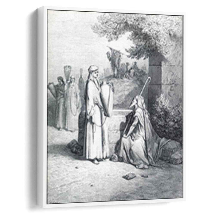 Eliezer and Rebekah by Gustave Dore