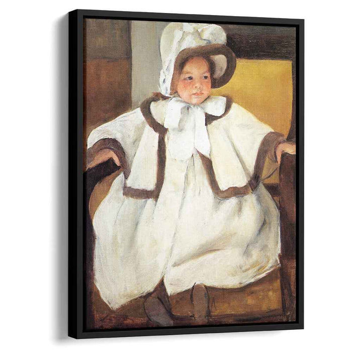 Ellen Mary Cassatt In A White Coat (1896) by Mary Cassatt