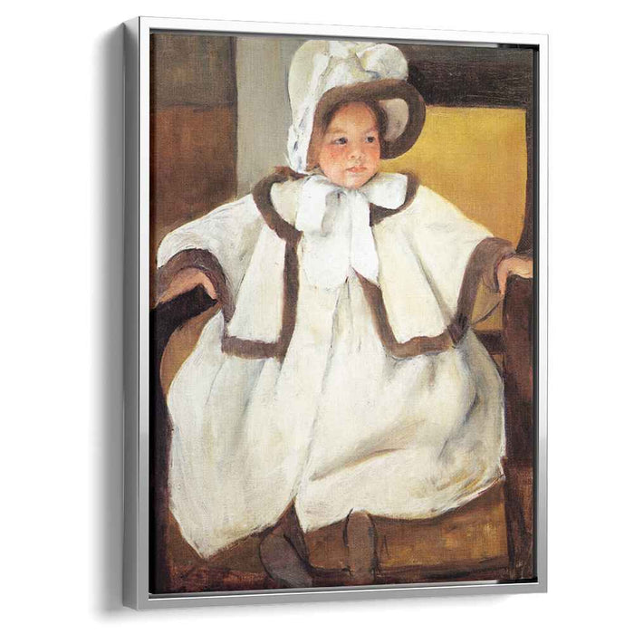 Ellen Mary Cassatt In A White Coat (1896) by Mary Cassatt
