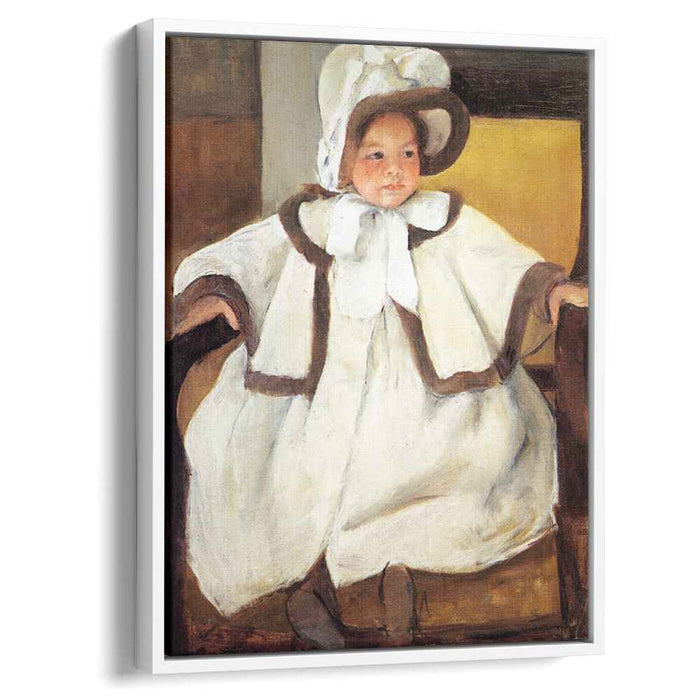 Ellen Mary Cassatt In A White Coat (1896) by Mary Cassatt