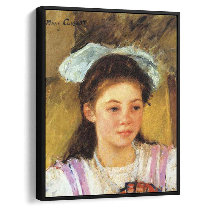 Ellen Mary Cassatt with a Large Bow in Her Hair (1909) by Mary Cassatt