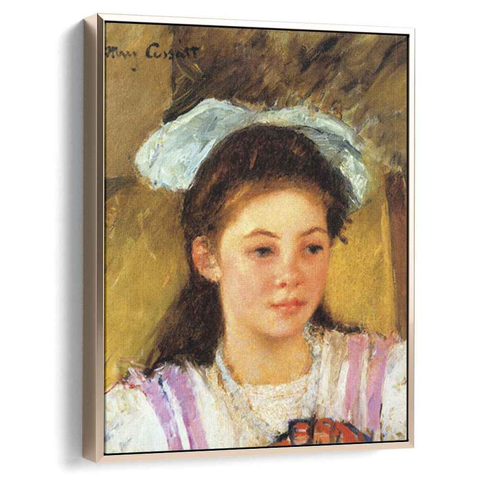 Ellen Mary Cassatt with a Large Bow in Her Hair (1909) by Mary Cassatt