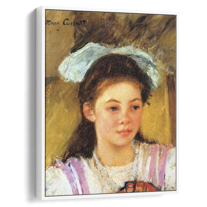 Ellen Mary Cassatt with a Large Bow in Her Hair (1909) by Mary Cassatt