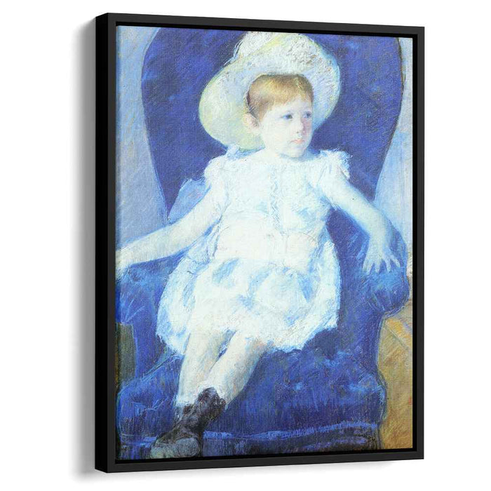 Elsie in a Blue Chair (1880) by Mary Cassatt