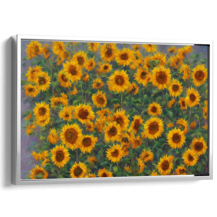 Enchanting Abstract Sunflowers #103