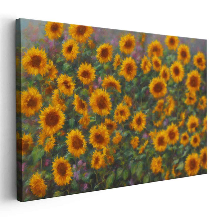 Enchanting Abstract Sunflowers #104