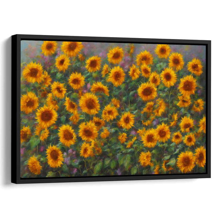 Enchanting Abstract Sunflowers #104
