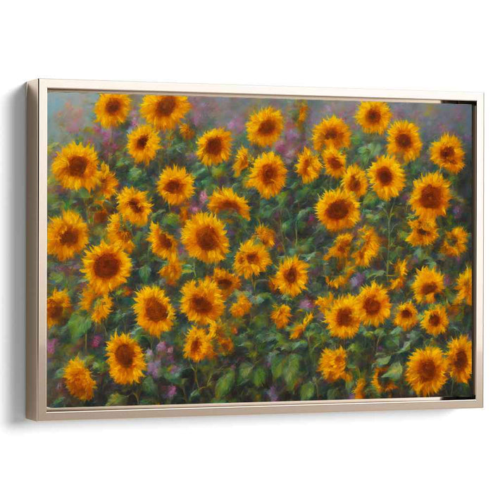 Enchanting Abstract Sunflowers #104
