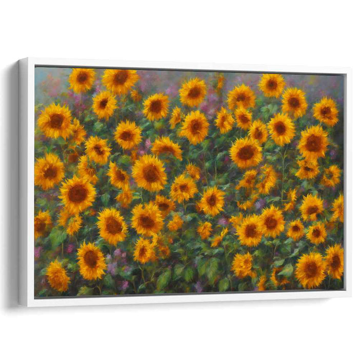 Enchanting Abstract Sunflowers #104