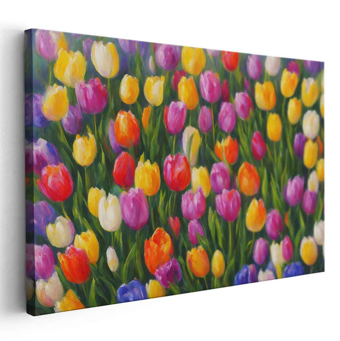 Enchanting Abstract Tulips #102