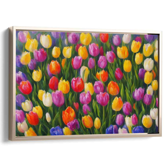 Enchanting Abstract Tulips #102