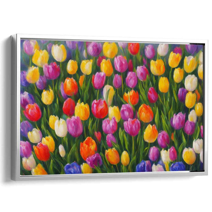 Enchanting Abstract Tulips #102