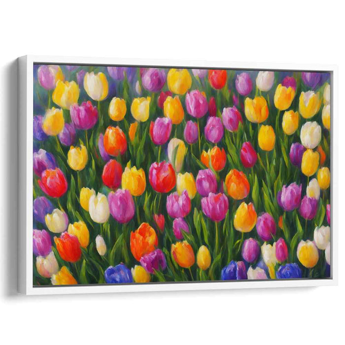 Enchanting Abstract Tulips #102