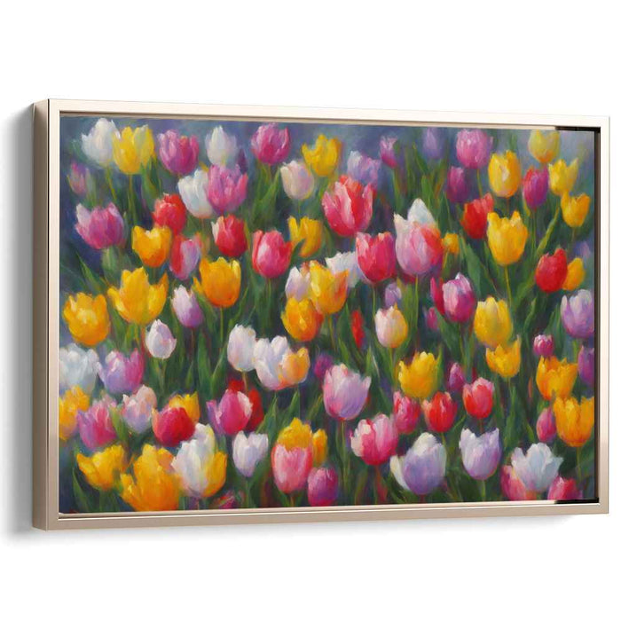 Enchanting Abstract Tulips #140