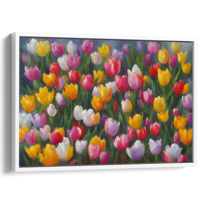 Enchanting Abstract Tulips #140