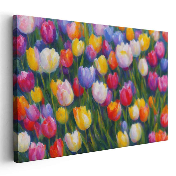 Enchanting Abstract Tulips #141