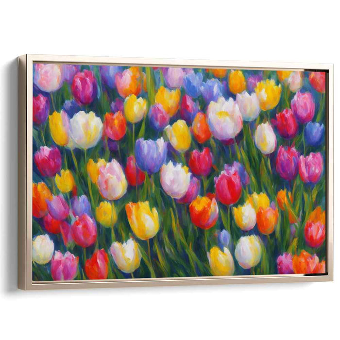 Enchanting Abstract Tulips #141