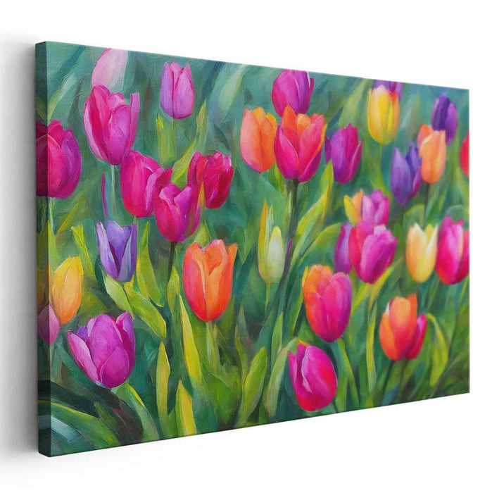 Enchanting Abstract Tulips #142