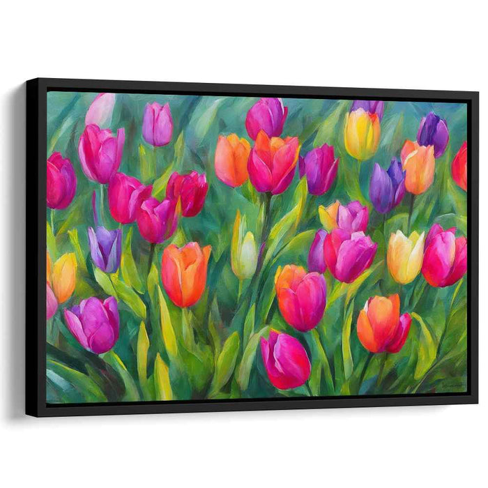 Enchanting Abstract Tulips #142