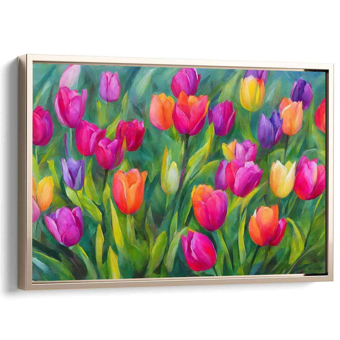 Enchanting Abstract Tulips #142