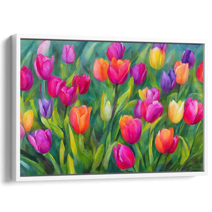 Enchanting Abstract Tulips #142