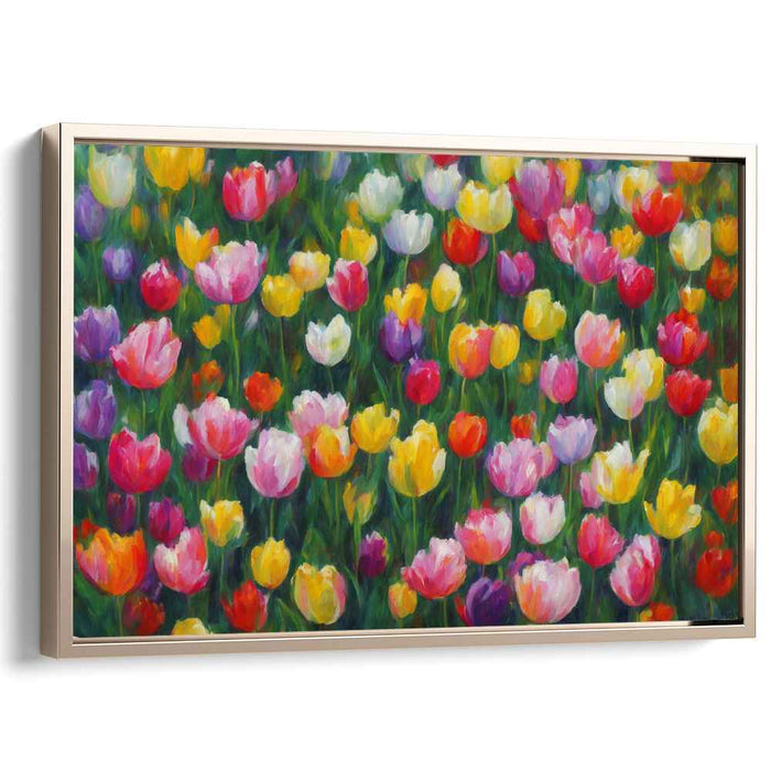 Enchanting Abstract Tulips #150