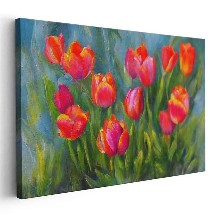 Enchanting Abstract Tulips #161