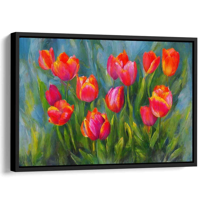 Enchanting Abstract Tulips #161